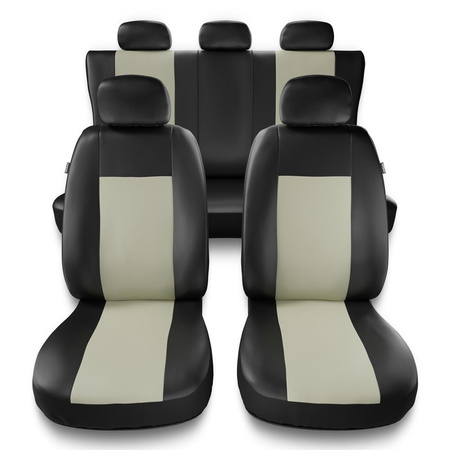 Universal Sitzbezüge Auto für Peugeot 207 (2006-2013) - Autositzbezüge Schonbezüge für Autositze - CM-BE