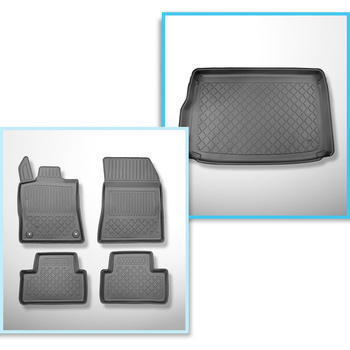 Set Kofferraumschale und angepasste Autoteppiche TPE für: Opel Astra L (VI) Hatc