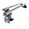 Aluminium-Dachträger für Volkswagen Jetta mk V (2005-2010) - silbern Dachträger Dachgepäckträger - ohne Montagelemente