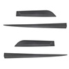Schwarze Auto Seitenschutzleisten Kia Ceed Hatchback, Kombi (2012-2017)