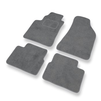 Fußmatten Auto für Lancia Delta III Hatchback (2008-2014) - Premium Velours grau