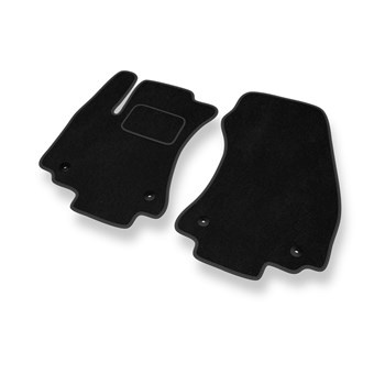 Fußmatten Auto für Opel Zafira A MPV (1999-2005) - Premium Velours schwarze Auto