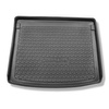 Kofferraumwanne für Volkswagen Caddy Life, Comfortline, Trendline Kombi (2004-10.2020) - Kofferraummatte rutschfest Schutzmatte - 5-Sitzer; mit Plastikverkleidung auf den Kofferraumwänden