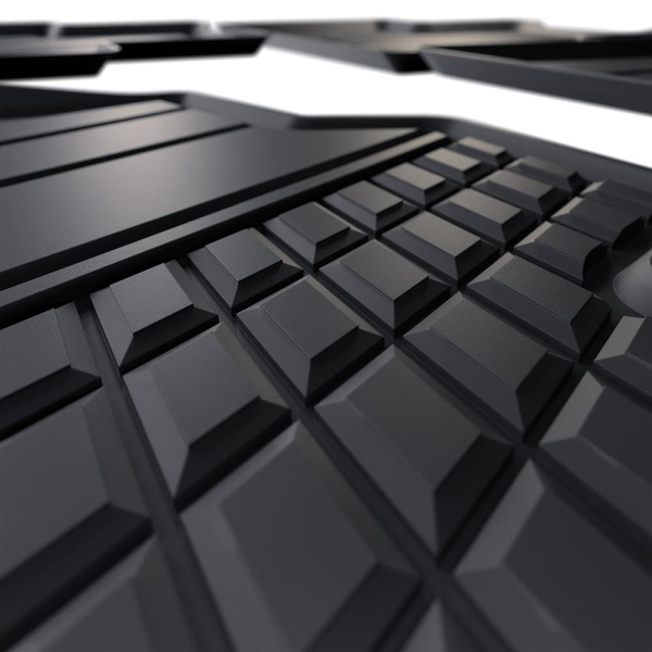 TPE Fußmatten Auto für DS 4 Hatchback (11.2021-....) - schwarz Automatten Autoteppiche