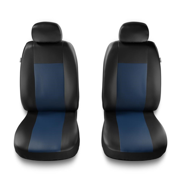 Universal Sitzbezüge Auto für Nissan Maxima IV, V, VI (1995-2009) – Vordersitze Autositzbezüge Schonbezüge – 2CM-BL