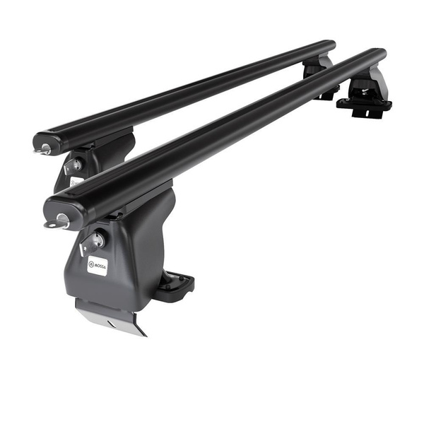 Aluminium-Dachträger für Renault Captur I (2013-2019) - schwarz Dachträger Dachgepäckträger - ohne Montagelemente