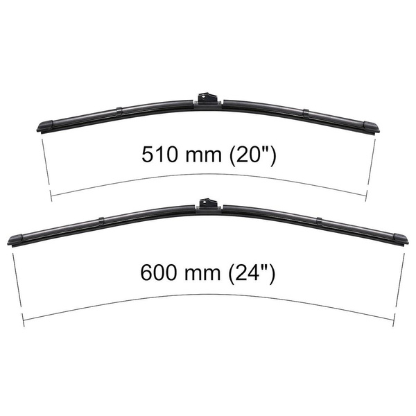 Vordere Scheibenwischer für Volvo XC90 II SUV (06.2015-....) Flach