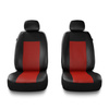 Universal Sitzbezüge Auto für Peugeot 307 I, II (2001-2012) - Autositzbezüge Schonbezüge für Autositze - 2CM-RD