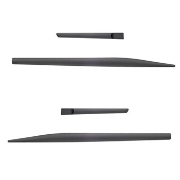 Schwarze Auto Seitenschutzleisten Toyota Yaris Hatchback (5 Türen) - (2020-....)