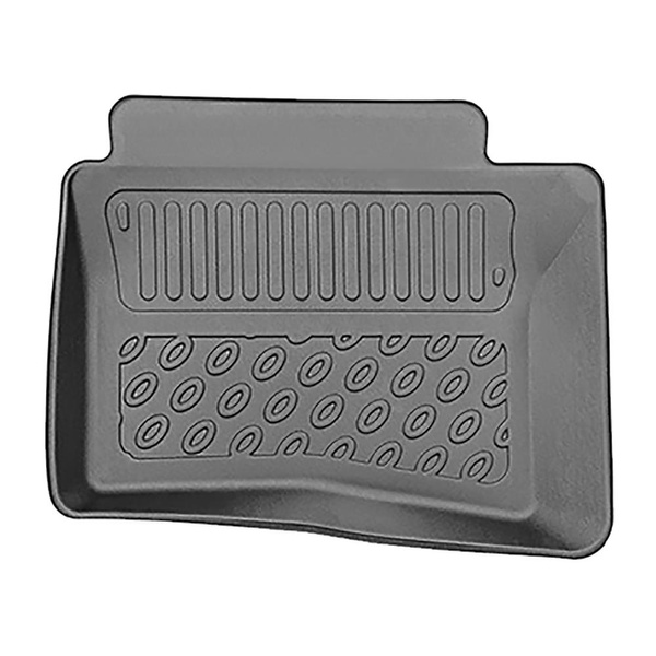 Set Kofferraumschale und angepasste Autoteppiche TPE für: Hyundai i20 III BC3 Hatchback (10.2020-....) - oberer Kofferraum (für Multiboden);doppelter Kofferraumboden in der oberen Position;auch für Hybride;mit Soundsystem