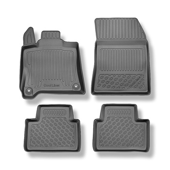 TPE Fußmatten Auto für Peugeot 308 III (P51) Hybrid SW (09.2023-....) - schwarz 