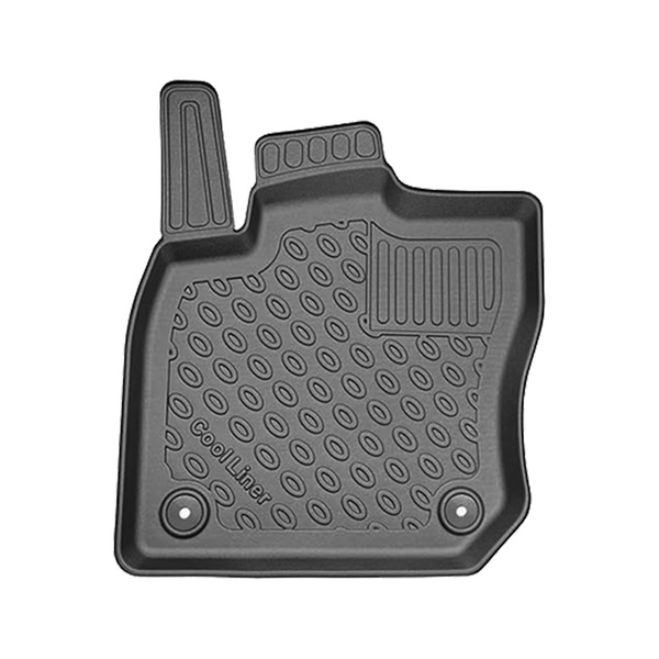 TPE Fußmatten Auto für Volkswagen Tayron SUV (03.2025-....) - schwarz Automatten Autoteppiche - ohne dritte Sitzreihe