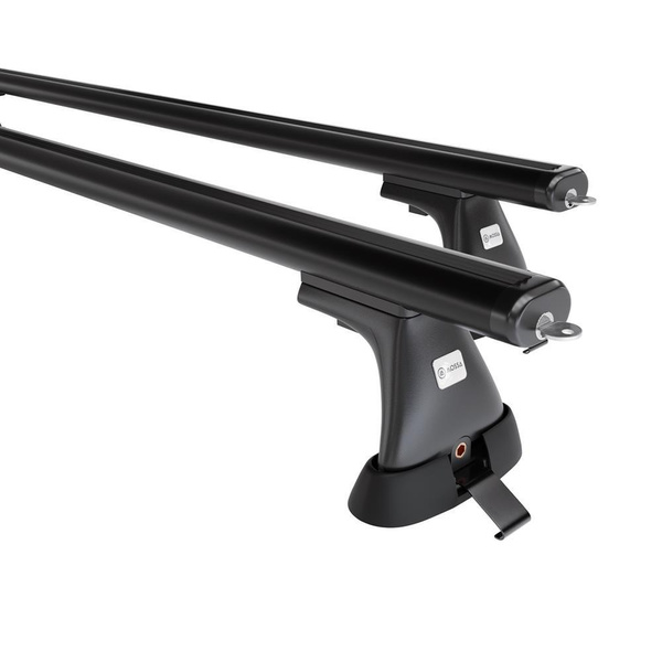 Aluminium-Dachträger für Peugeot Partner mk I (1997-2002) - schwarz Dachträger Dachgepäckträger - Montagepunkte