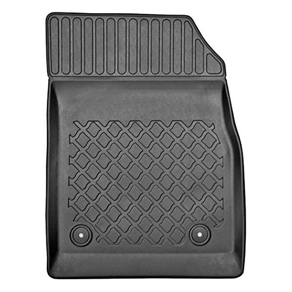 Set Kofferraumschale und angepasste Autoteppiche TPE für: Opel Astra J Limousine (09.2012-2015) - mit Not-Reserverad