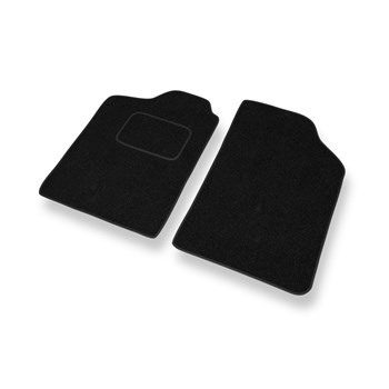 Fußmatten Auto für Renault Clio I Hatchback (1990-1998) - schwarze Automatten Au