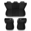 Universal Sitzbezüge Auto für Peugeot 508 I, II (2011-....) - Autositzbezüge Schonbezüge für Autositze - S-G1
