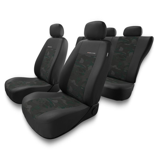 Universal Sitzbezüge Auto für Alfa Romeo 159 (2005-2011) - Autositzbezüge Schonbezüge für Autositze - UNE-GR
