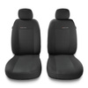 Universal Sitzbezüge Auto für Peugeot 407 (2004-2011) - Autositzbezüge Schonbezüge für Autositze - 2UNE-3