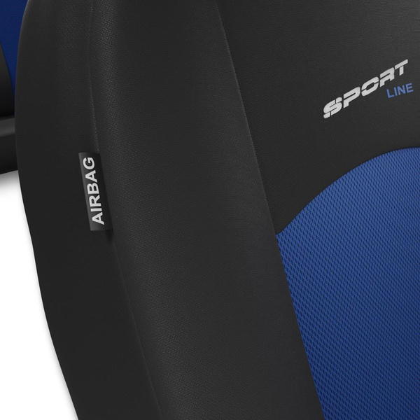 Universal Sitzbezüge Auto für Renault Thalia I, II (2001-2012) - Autositzbezüge Schonbezüge für Autositze - S-BL