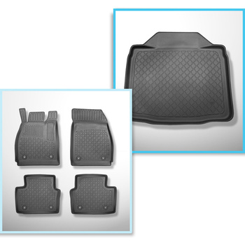 Set Kofferraumschale und angepasste Autoteppiche TPE für: Opel Insignia A Liftba