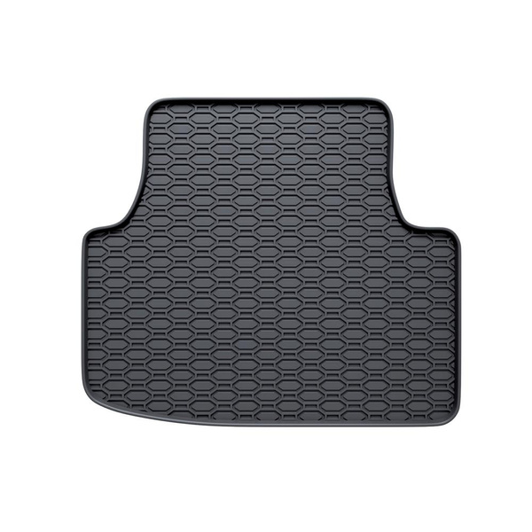 Gummifußmatten Auto für Volkswagen Passat B8 Limousine, Variant (2014-2023) - Gummimatten Gummi Fußmatten - schwarz - 4 Stk.