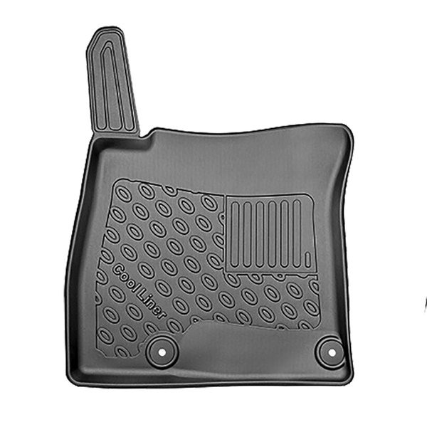 TPE Fußmatten Auto für Kia Niro II (SG2) HEV Hybrid SUV (06.2022-....) - schwarz Automatten Autoteppiche