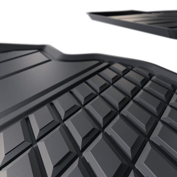 TPE Fußmatten Auto für Seat Arona Crossover (2017-....) - schwarz Automatten Autoteppiche