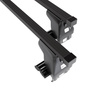 Stahl-Dachträger für Toyota Yaris mk I (2004-2005) - schwarz Dachträger Dachgepäckträger - ohne Montagelemente