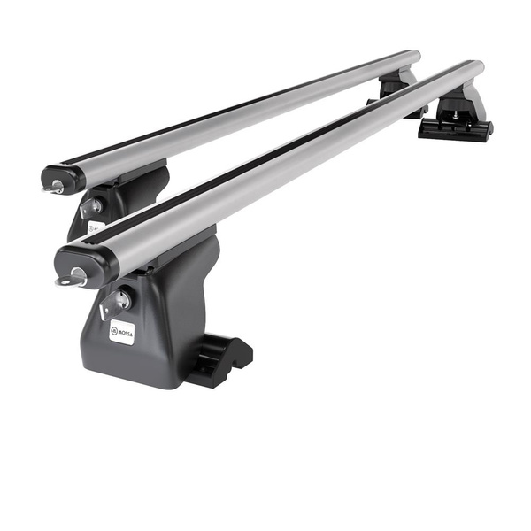 Aluminium-Dachträger für Volkswagen Multivan T5 (2003-2009) - silbern Dachträger Dachgepäckträger - T-profil