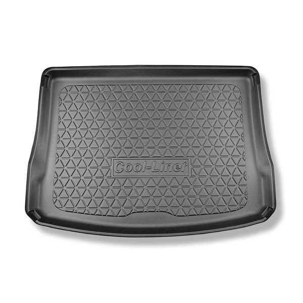 Kofferraumwanne für Volkswagen ID.3 Hatchback (11.2019-....) - Kofferraummatte rutschfest Schutzmatte - obere Ladefläche; Varioboden im hoechsten Ebene