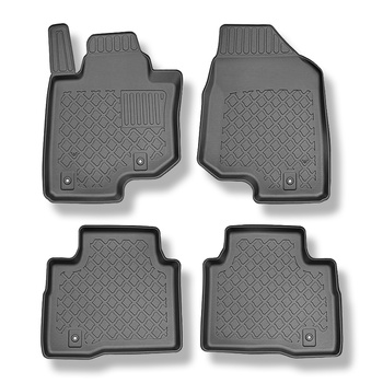 TPE Fußmatten Auto für KGM Torres EVX U100 SUV (2025-....) - schwarz Automatten 