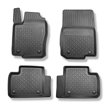 TPE Fußmatten Auto für Mercedes-Benz GLE Coupé (08.2015-10.2019) - schwarz Autom