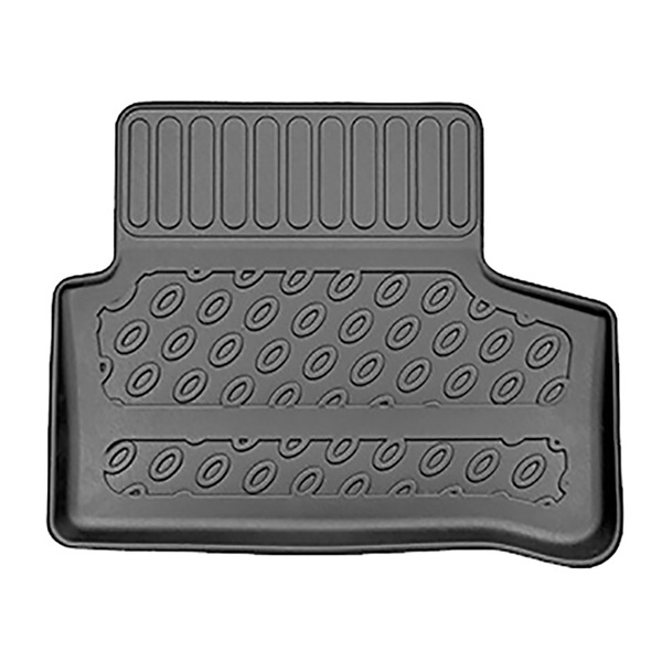 Set Kofferraumschale und angepasste Autoteppiche TPE PREMIUM für: Mercedes-Benz A Klasse W177 Hatchback (05.2018-....) - in Modellen mit Netztaschen Ausbuchtungen abschneidbar; nicht fuer Hybrid