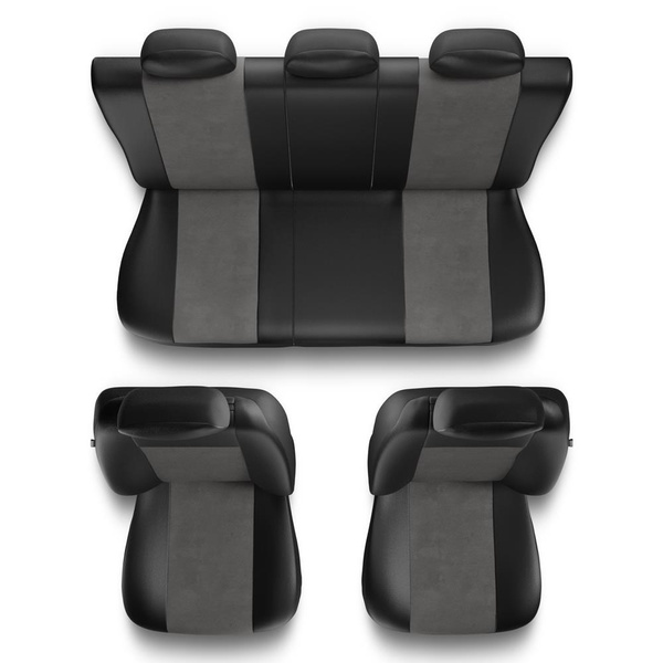 Universal Sitzbezüge Auto für Alfa Romeo 159 (2005-2011) - Autositzbezüge Schonbezüge für Autositze - SU-G
