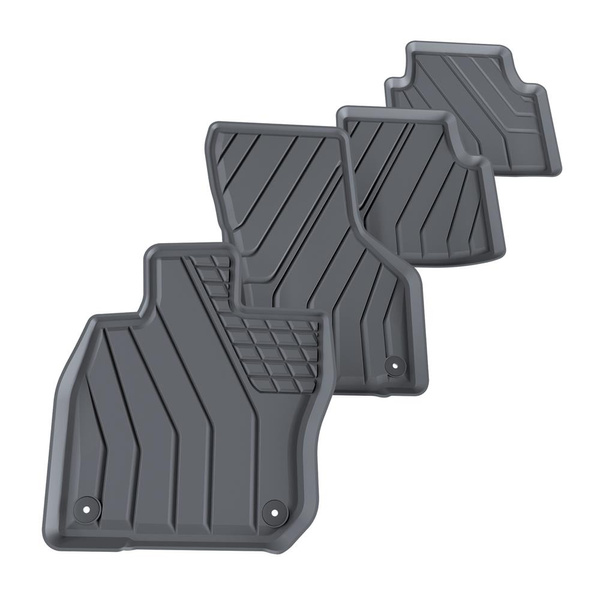 TPE Fußmatten Auto für Skoda Superb IV Kombi (2023-....) - schwarz Automatten Autoteppiche