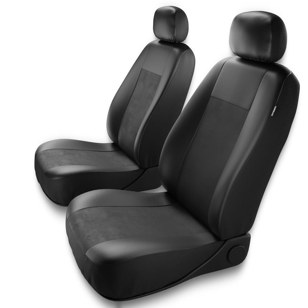 Universal Sitzbezüge Auto für Peugeot 2008 (2013-2019) - Autositzbezüge  Schonbezüge für Autositze - SU-B schwarz