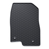 Gummifußmatten Auto für Mazda 6 III Kombi (2012-....) - Gummimatten Gummi Fußmatten - schwarz - 4 Stk.