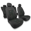 Universal Sitzbezüge Auto für Peugeot 308 I, II, III (2007-....) - Autositzbezüge Schonbezüge für Autositze - UNE-GR
