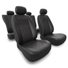 Universal Sitzbezüge Auto für Peugeot 108 (2014-2017) – Autositzbezüge Schonbezüge für Autositze – PRF-RD