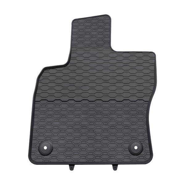 Gummifußmatten Auto für Seat Ateca SUV (2016-....) - Gummimatten Gummi Fußmatten - schwarz - 4 Stk.