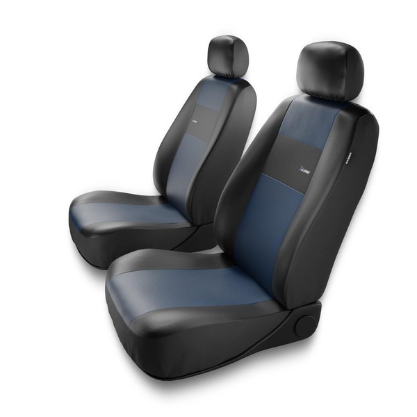Universal Sitzbezüge Auto für Alfa Romeo 159 (2005-2011) - Vordersitze Autositzbezüge Schonbezüge - 2XL-BL