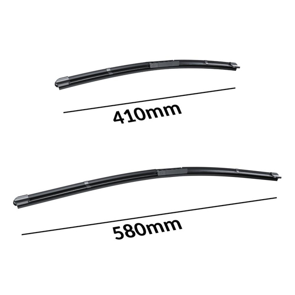 Vordere Scheibenwischer für Fiat Idea MPV (01.2004-12.2005) - Wischerblätter Flach