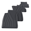 TPE Fußmatten Auto für Audi A4 B9 Avant, Limousine (2015-2024) - schwarz Automatten Autoteppiche