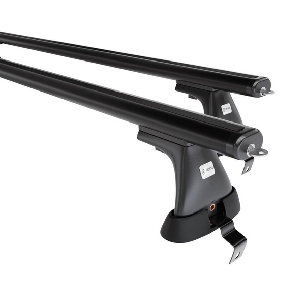 Aluminium-Dachträger für Renault Megane mk III (2008-2016) - schwarz Dachträger Dachgepäckträger - ohne Montagelemente