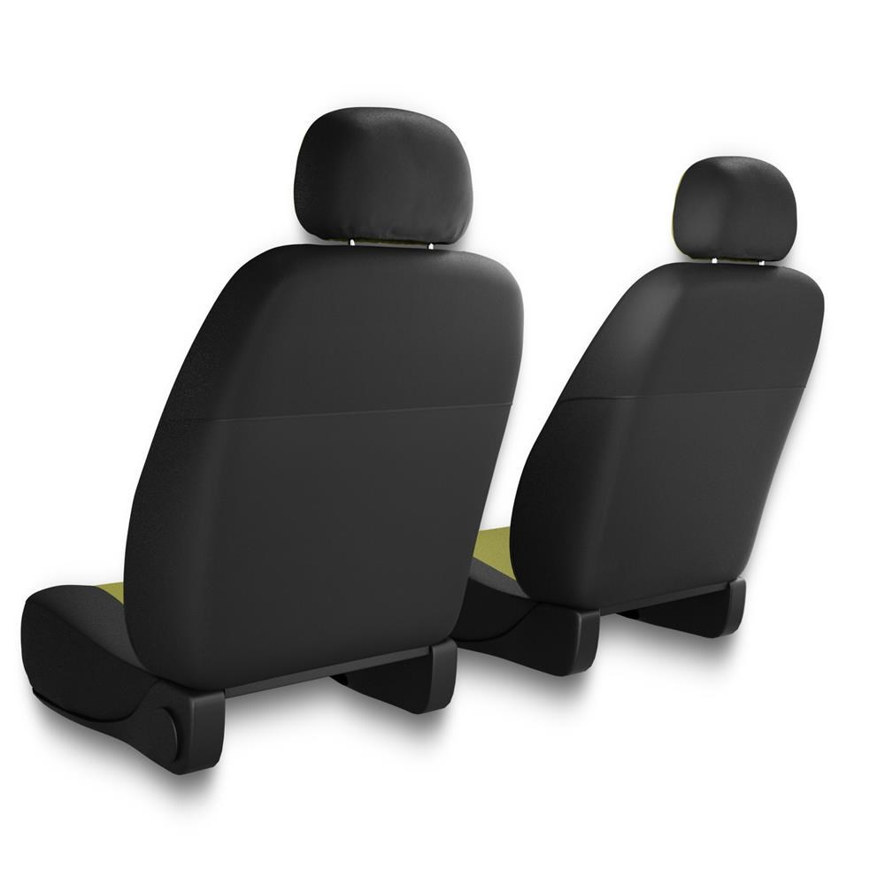 Universal Sitzbezüge Auto für Kia Sportage I, II, III, IV (1994-2019) - Autositzbezüge  Schonbezüge für Autositze - X.R-Y gelb