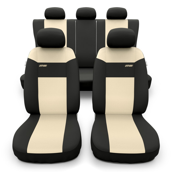 Universal Sitzbezüge Auto für Peugeot 108 (2014-2017) - Autositzbezüge Schonbezüge für Autositze - RSL-BE