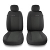 Universal Sitzbezüge Auto für Nissan Qashqai I, II, III (2007-....) - Vordersitze Autositzbezüge Schonbezüge - 2UNE-1