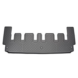 TPE Fußmatten Auto für Ford Tourneo Custom Van (01.2013-2023) - schwarz Automatten Autoteppiche - mit Schaltung und Automatikgetriebe; voll hinten 3. Reihe