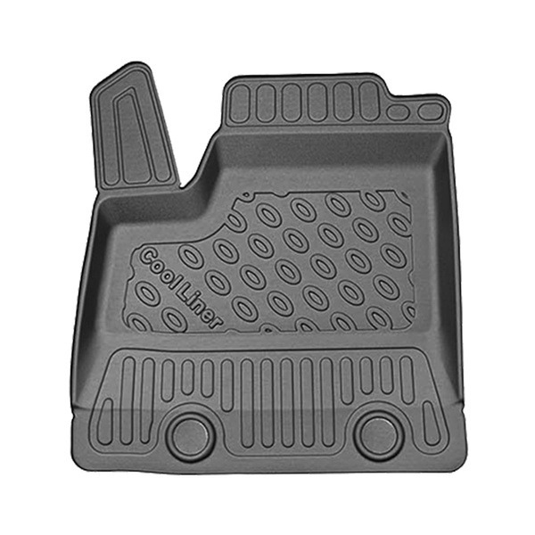 TPE Fußmatten Auto für Renault Rafale SUV (10.2024-....) - schwarz Automatten Autoteppiche - ohne dritte Sitzreihe