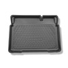 Kofferraumwanne für Opel Crossland X SUV (06.2017-2021) - Kofferraummatte rutschfest Schutzmatte - untere Ladefläche mit Vorbereitung für den Varioboden; unter / ohne Varioboden (Flex Floor)